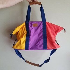 Zumba Duffle Bag Gym Bag Travel Bag Color Block